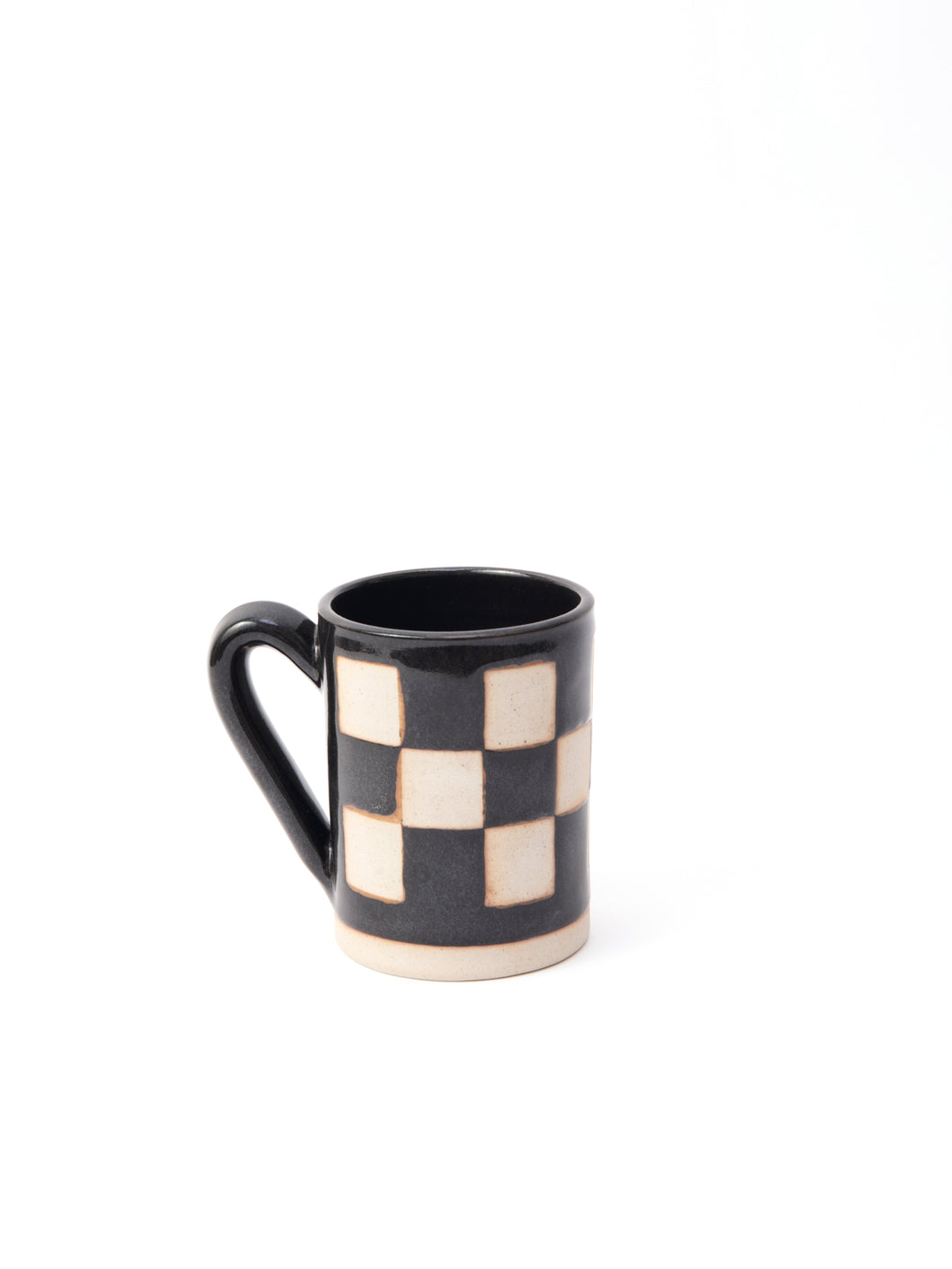 Onyx Checkered Mug