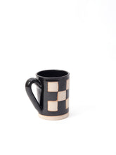 Load image into Gallery viewer, Onyx Checkered Mug
