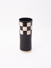Load image into Gallery viewer, Checkered Vase Onyx
